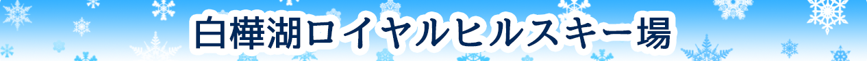 白樺湖ロイヤルヒルスキー場