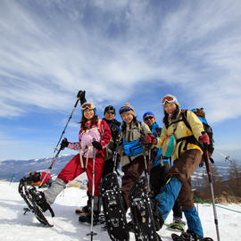 スノートレッキング（入笠山）