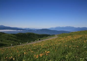 霧ヶ峰・車山高原　天空の丘（展望リフト）